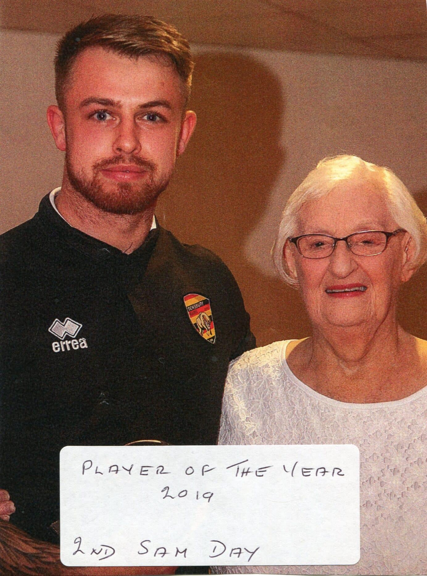 Elsie Fryer Collection - Sam Day Player Of The Year 2019 (2nd)